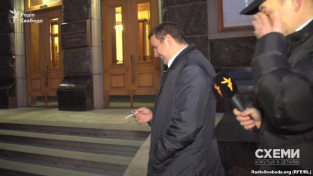 Депутат і столичний забудовник Максим Микитась каже, прийшов в АП говорити про соціальні проекти