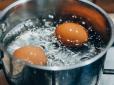 Є секрет! Що робити, щоб яйця не тріскалися під час варіння